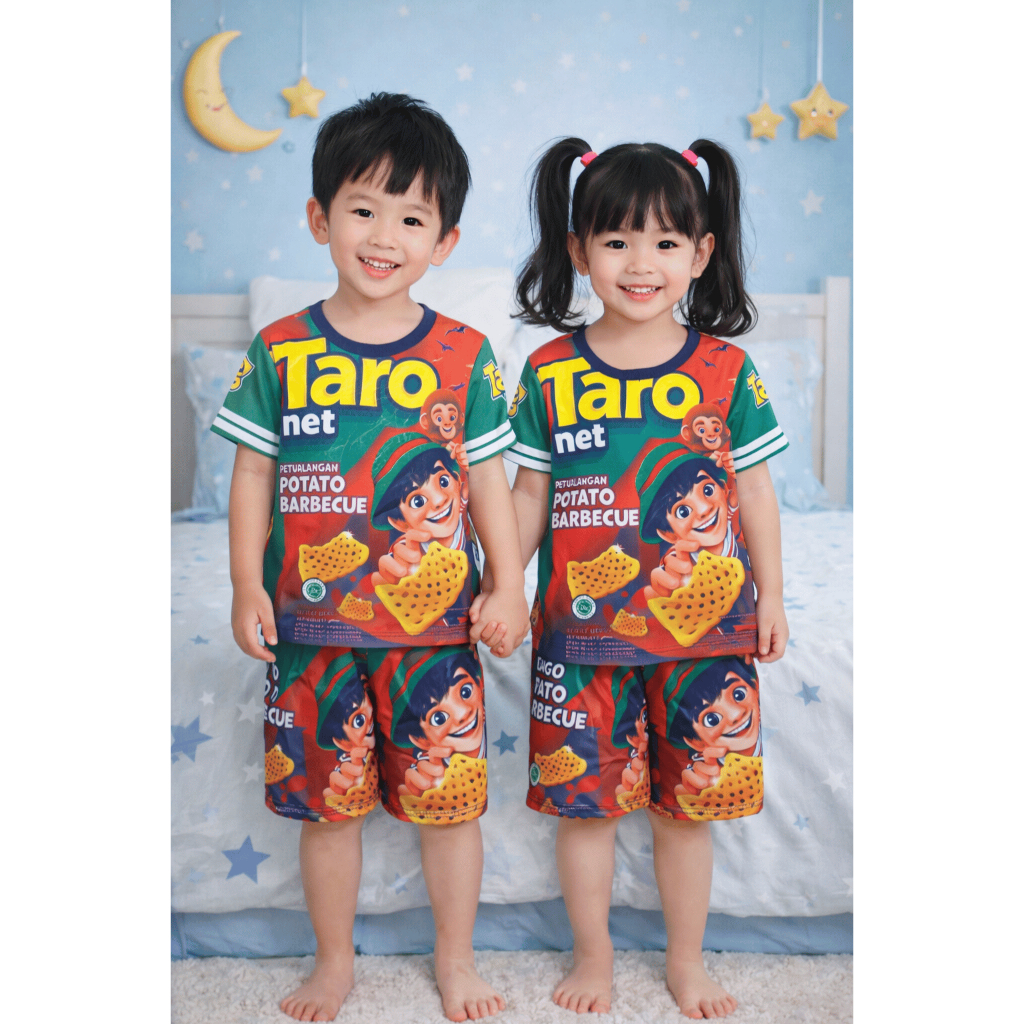 Sibulat 97 Edition Full Printing Premium Setelan Baju Anak Harian Usia 1-6 Tahun - foto 5