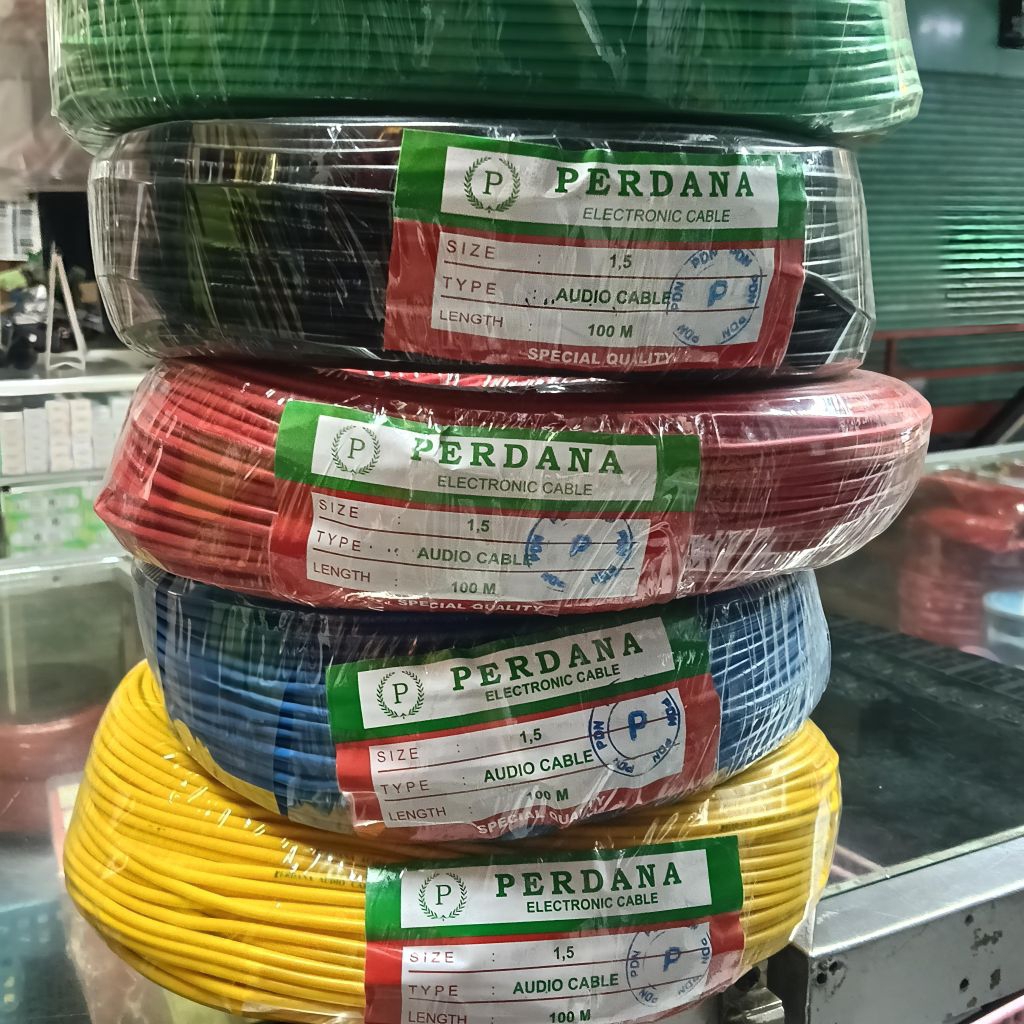 Jual Kabel Serabut rambut NYAF 1,5mm perdana 1Roll 100m | Shopee Indonesia