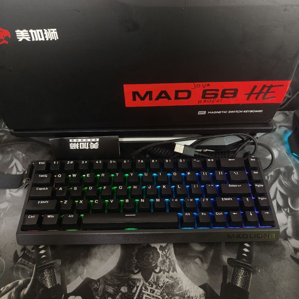 Jual VGN MADLIONS MAD68 HE Hall Effect 68% Keyboard Rapid Trigger SOCD ...