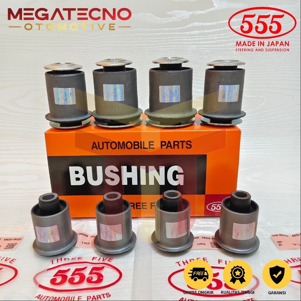 Jual BUSHING SET ATAS UPPER + SET BAWAH LOWER ARM INNOVA INOVA REBRON ...