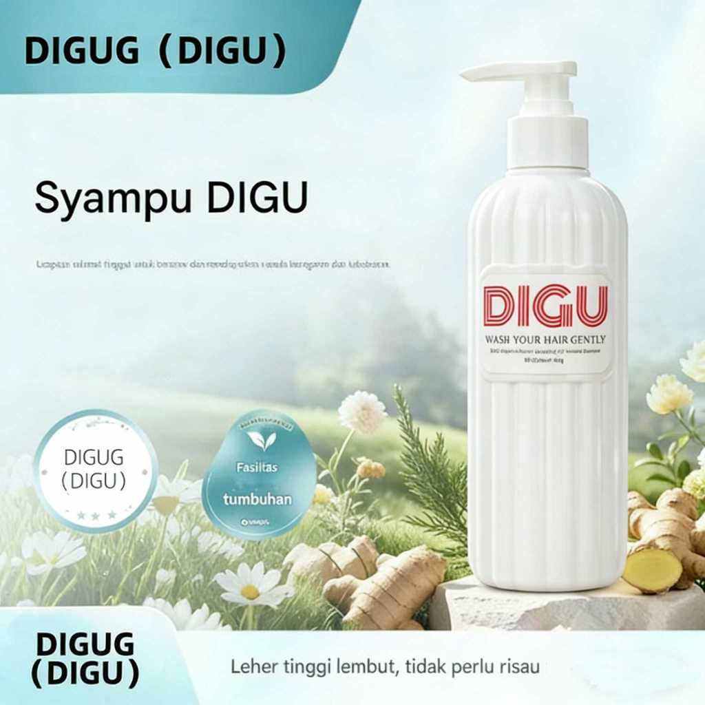 Jual DIGU/LANSHU sampo anti-pengeringan DIGU sampo rambut pengendalian ...