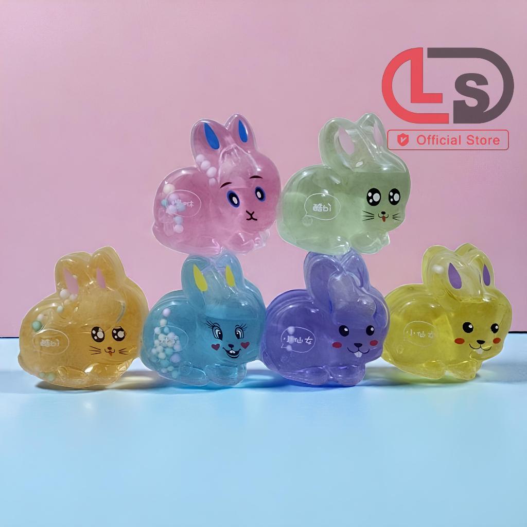 Jual [COD] Slime Jelly Anti Lengket Cyrstal Mud Slime Glitter Bening ...