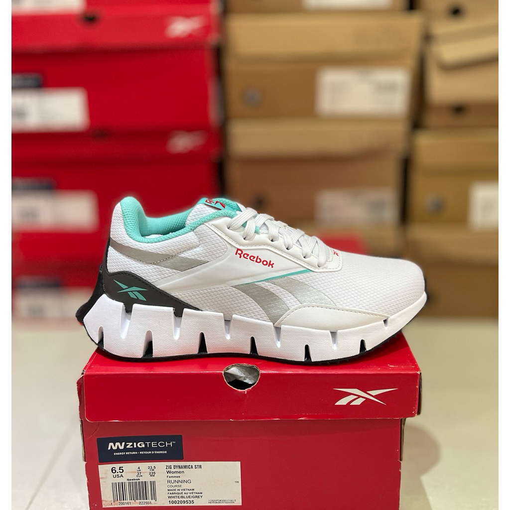 Jual SEPATU REEBOK ZIG DYNAMICA STR WHITE WOMEN SIZE 37 | Shopee Indonesia