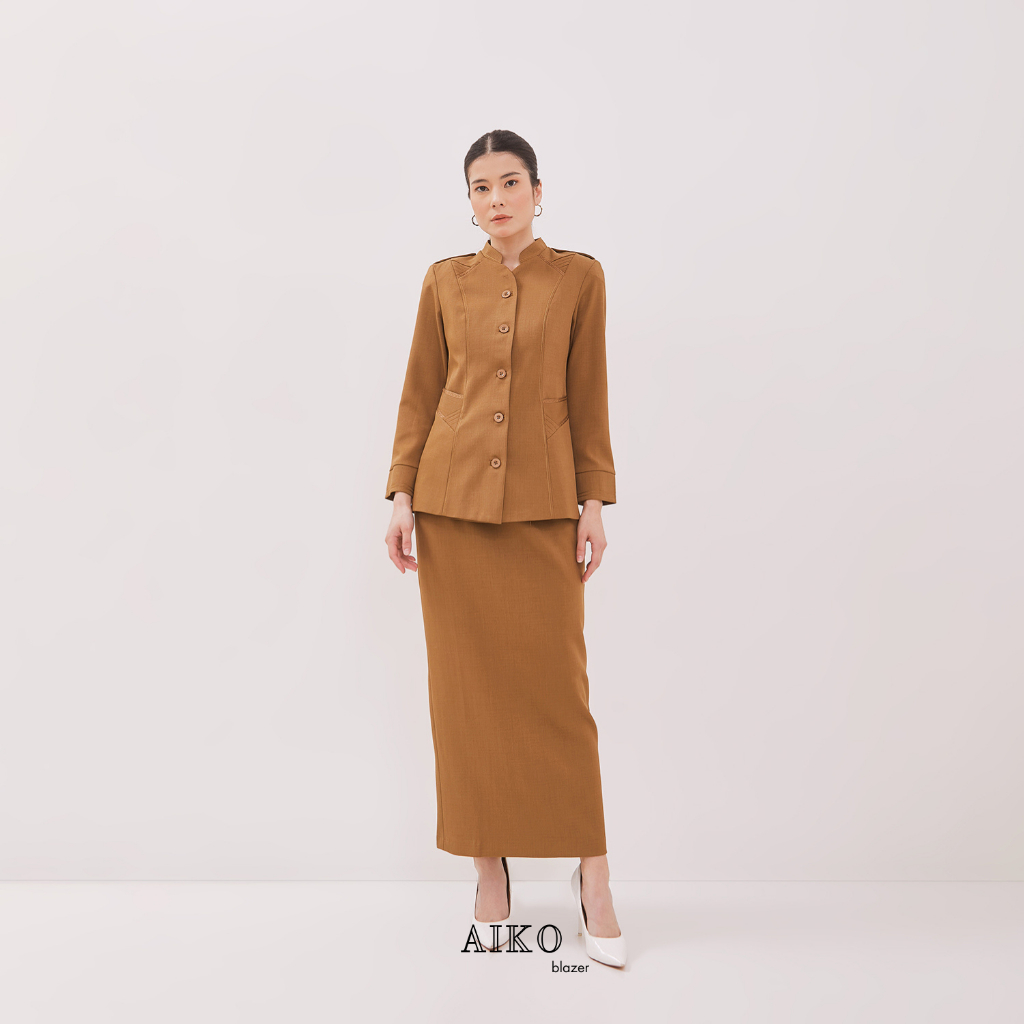 Jual AIKO Seragam Pemda Aceh / Seragam PNS Wanita / Seragam Setelan Rok ...