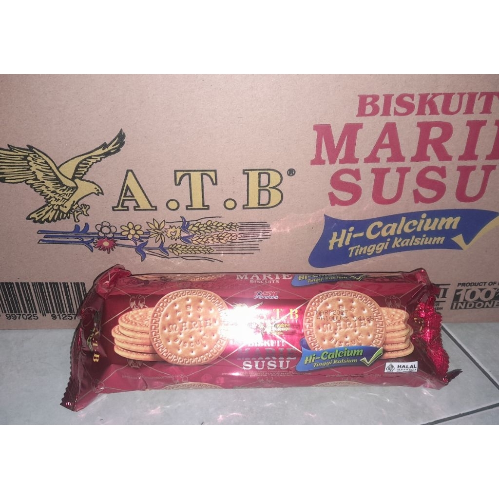 Jual ATB Marie 180gr roti marie dengan kalsium tertinggi | Shopee Indonesia