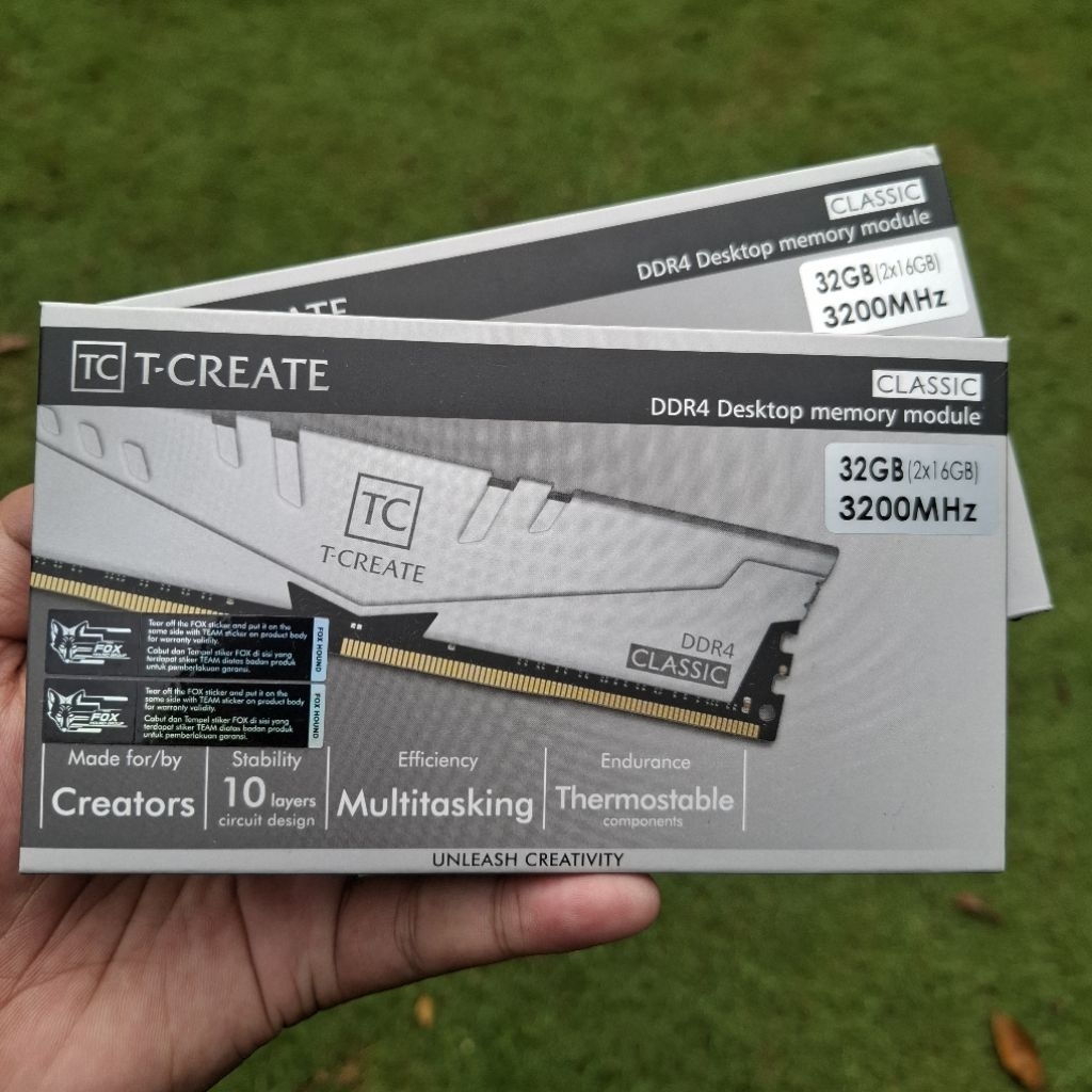 Jual RAM DDR4 T-Create Classic 32GB (2x16GB) 3200MHz | Shopee Indonesia