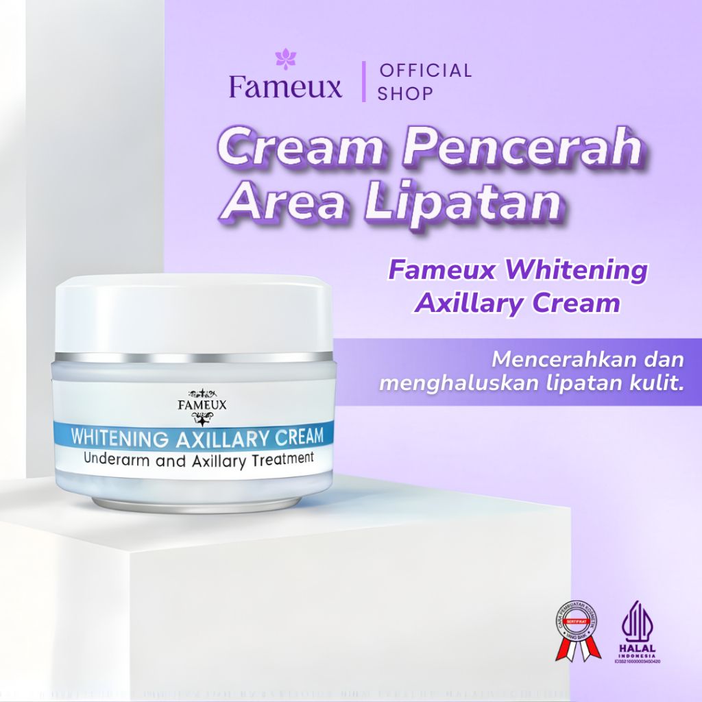 Jual [BIG RAMADHAN SALE] Fameux Axillary Cream 15gr | Underarm Serum ...