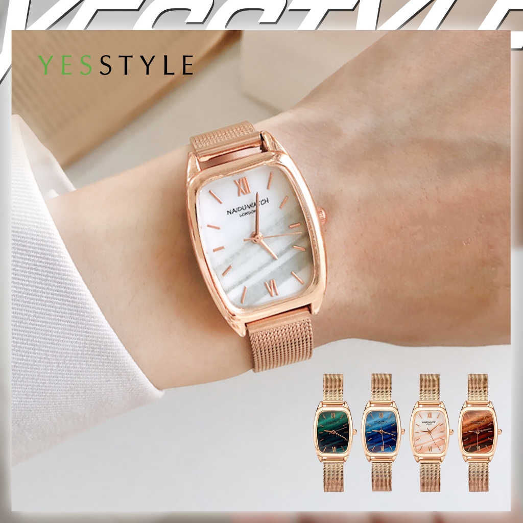 Jual Yesstyle Jam Tangan Wanita Tali Magnet Rantai Pasir Analog Quartz ...