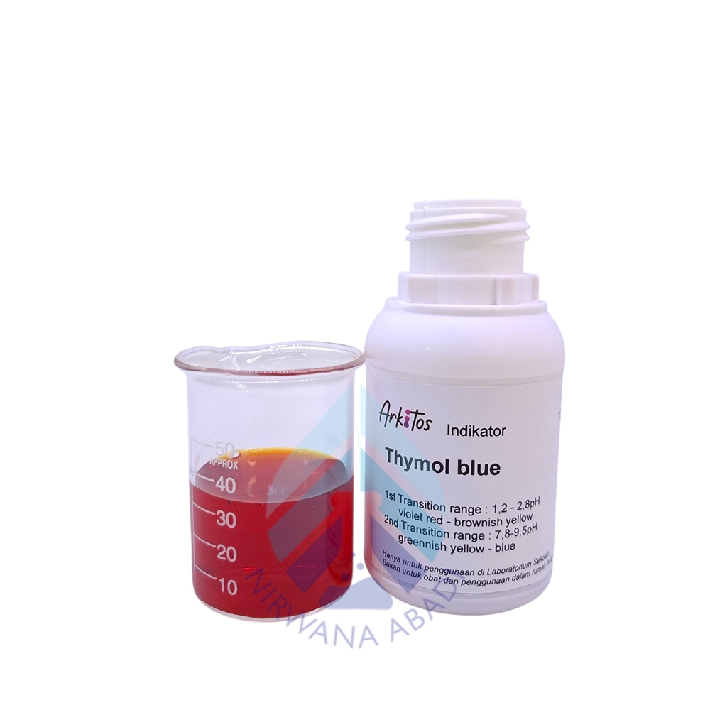 Jual Thymol Blue Timol Biru Larutan Indikator pH asam basa | Shopee ...