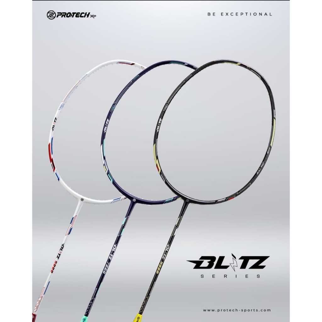 Jual Raket Badminton PROTECH BLITZ Series 5000/7000/9000 3U/4UG1 MAX ...