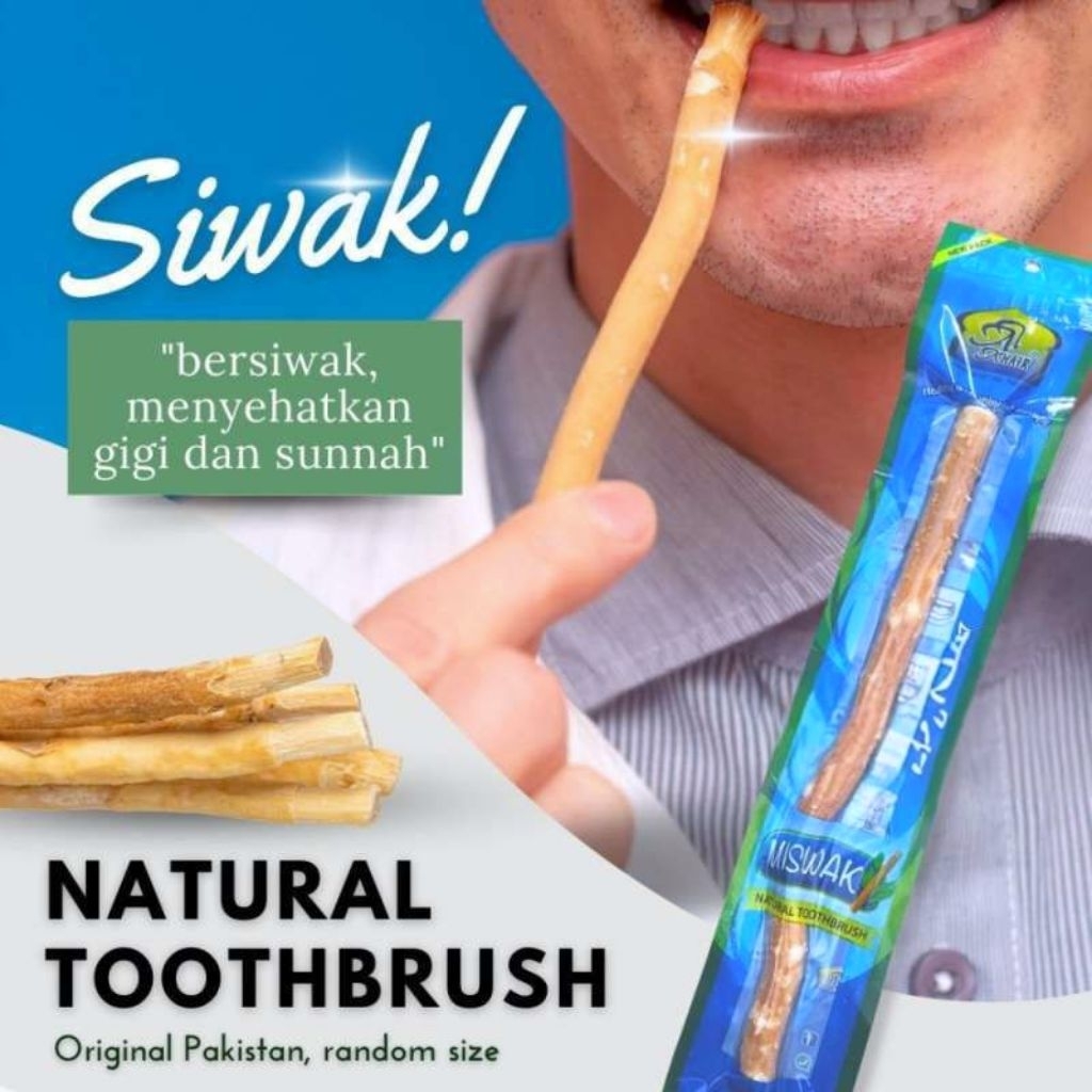 Jual Siwak Miswak Made In Pakistan - Perawatan Gigi Natural - Siwak ...