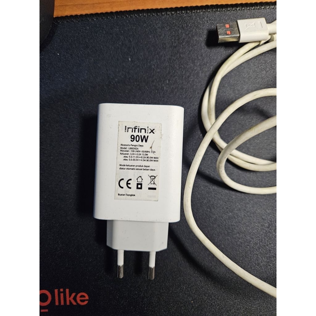 Jual Cas Charger Original 90W Infinix Note 50 Pro | Shopee Indonesia