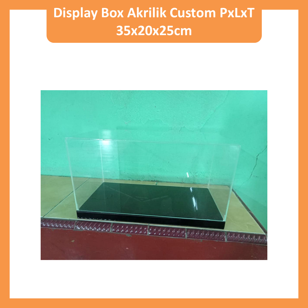 Jual Display Box Akrilik Custom PxLxT 35x20x25cm | Shopee Indonesia