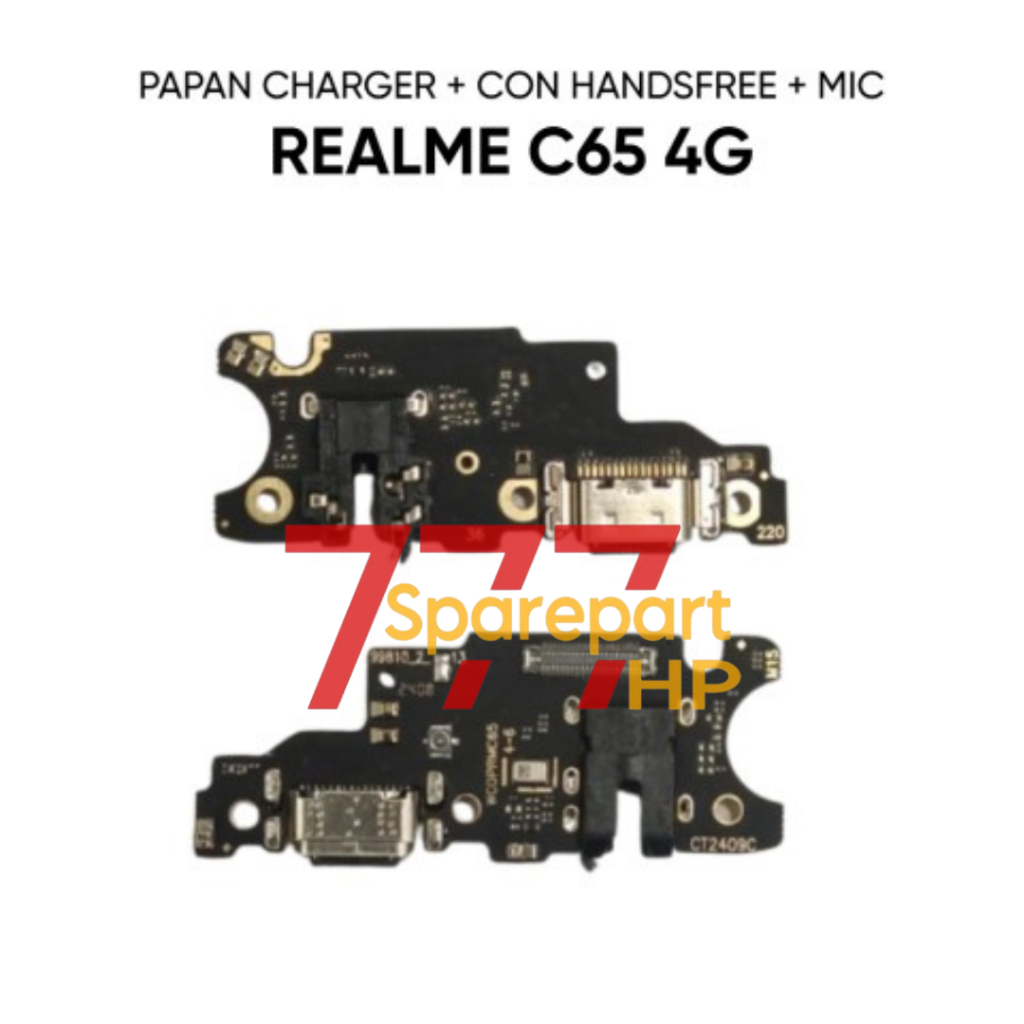 Jual Papan Charger + Con Handsfree + Mic - Realme C65 4G / RMX3910 ...