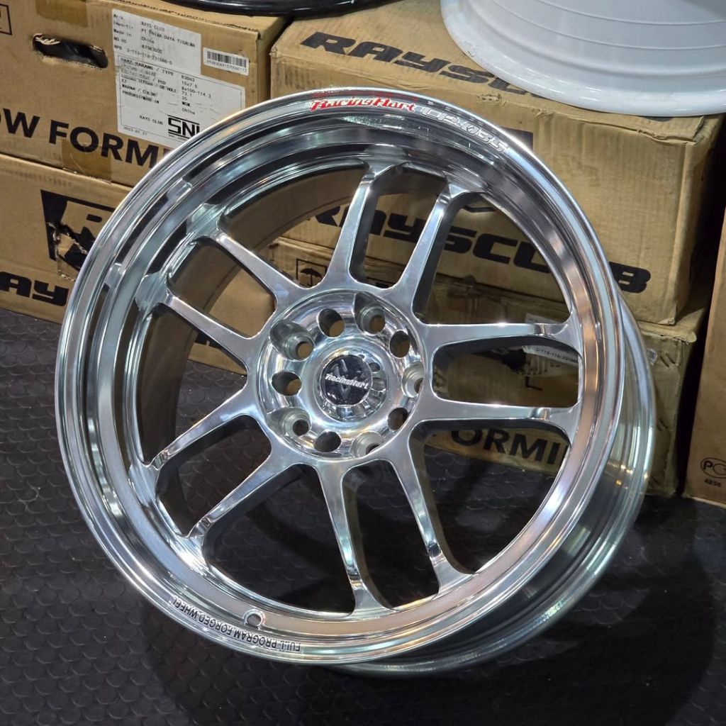 Jual velg ring 18 racing hart cp035 flow forming pcd 5x120 lebar 8,5 ...