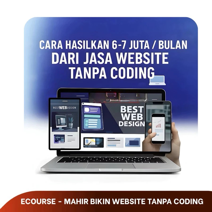 Mahir Bikin Website Profesional Tanpa Coding