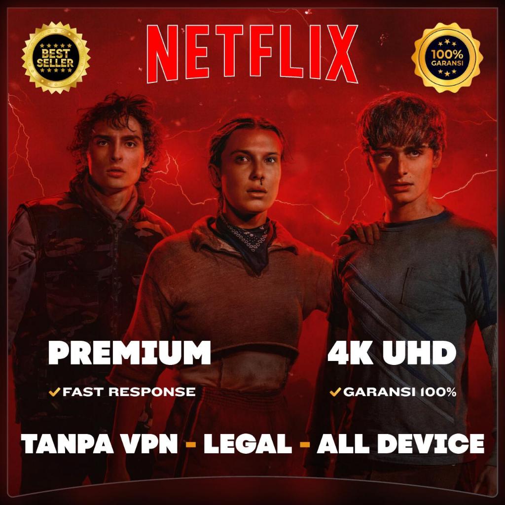 Jual Netflix Murah 1-3 Bulan 4K UHD Full Garansi | Shopee Indonesia