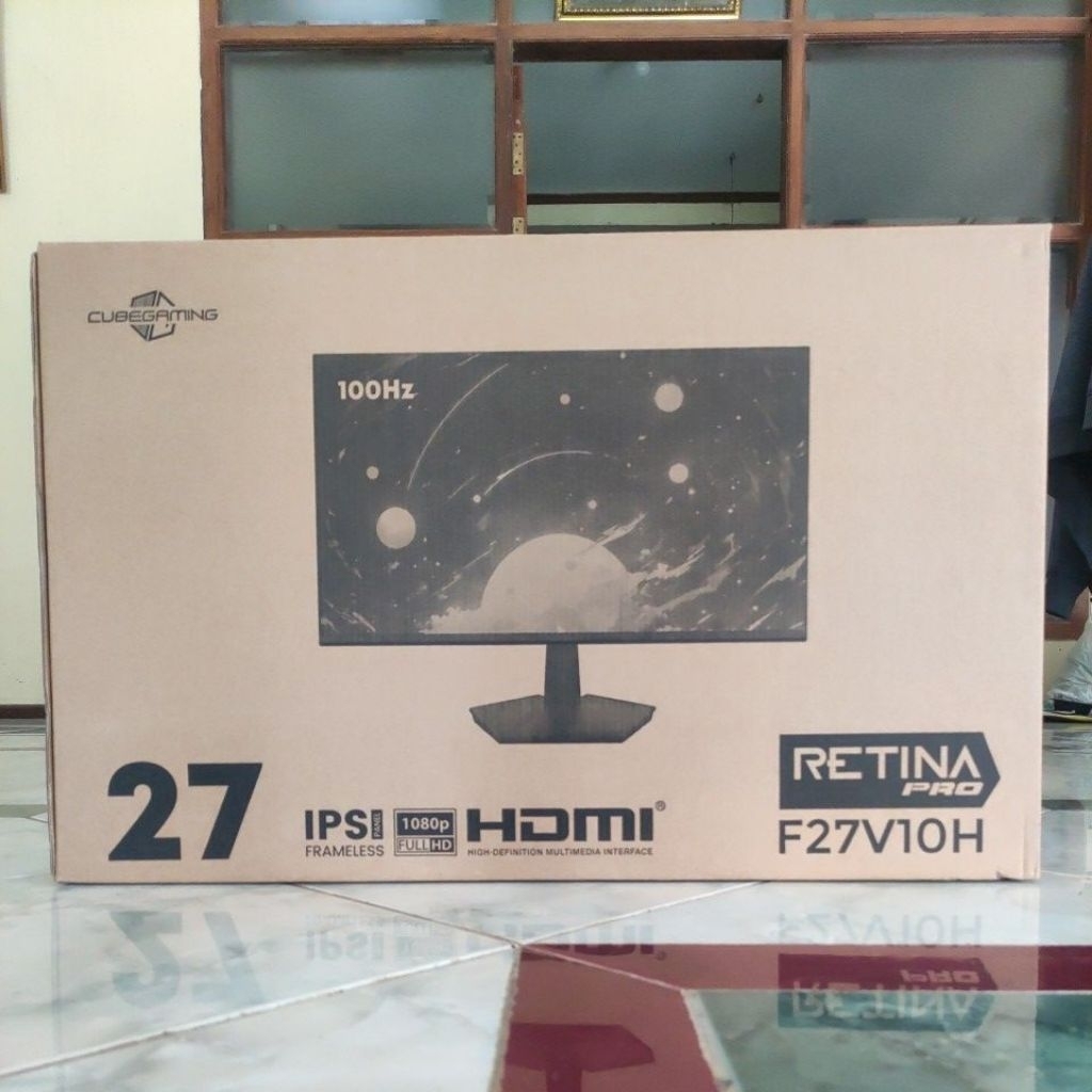 Jual MONITOR CUBE GAMING RETINA PRO F27V10H IPS 27 INCH 100HZ | Shopee ...