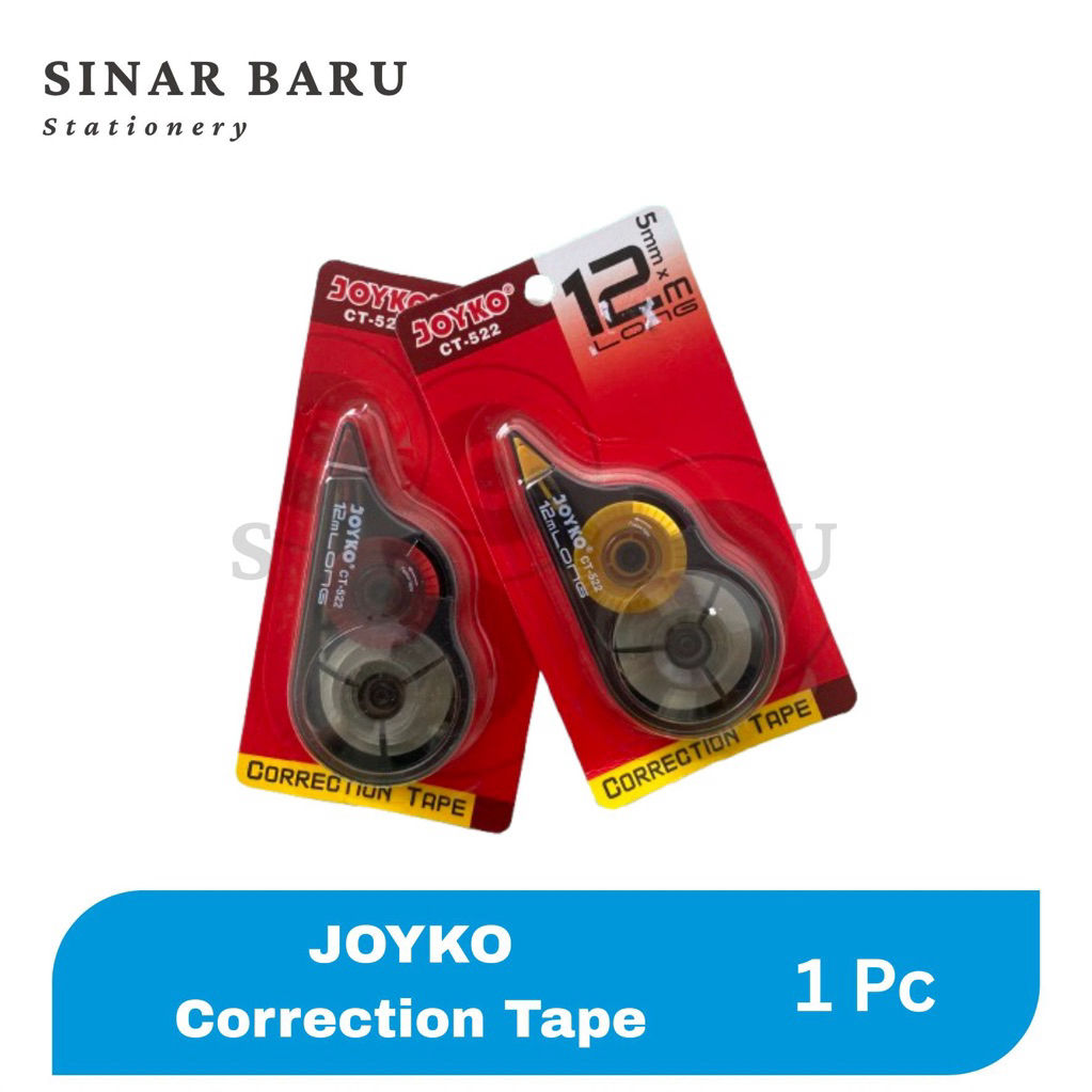 Jual Joyko Correction tape | stipex kertas | Stiker tarik | Shopee ...