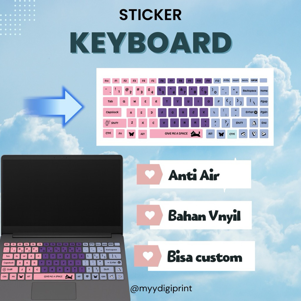 Jual Sticker Keyboard laptop dan komputer | Shopee Indonesia