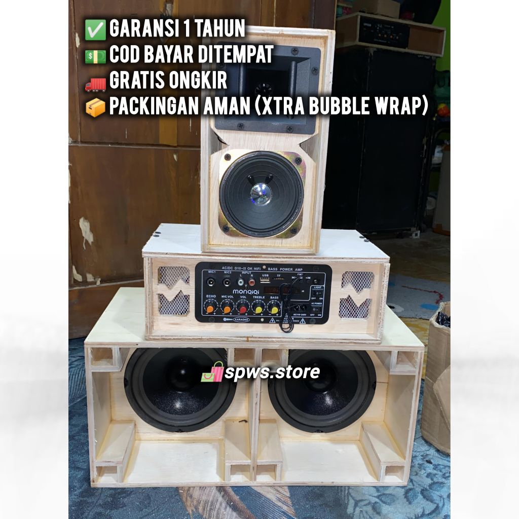 Jual Sepaket sound mini siap bunyi [Garansi 1 Tahun] sound miniatur ...