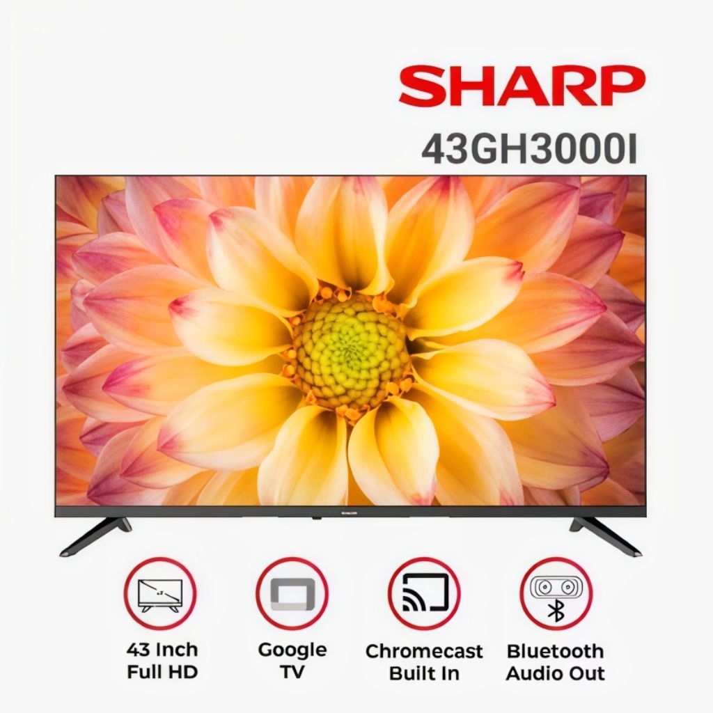 Jual LED TV Sharp 43GH3000i Google Smart TV 4K UHD 43 Inch | Shopee ...