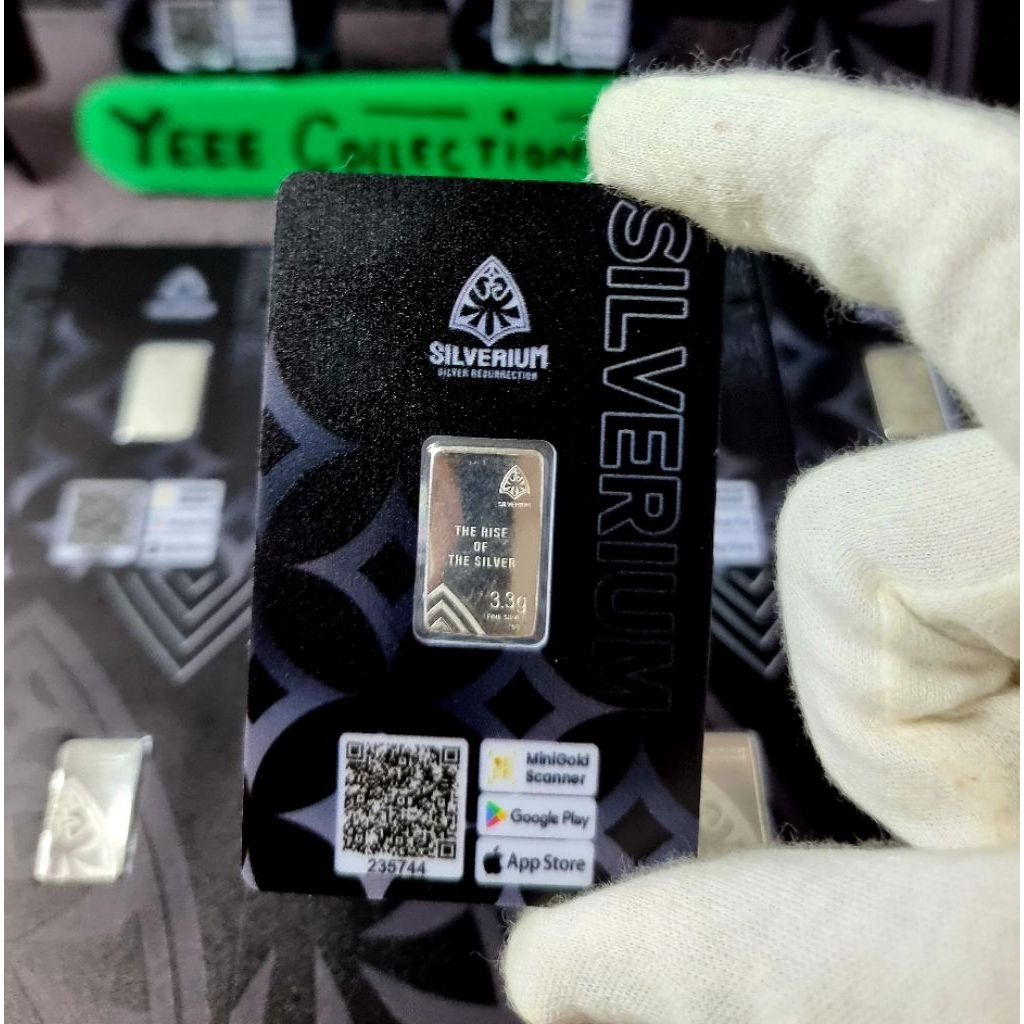 Jual Investasi Perak 3,3 gram Murni Asli 999 - Silverium Reguler ...