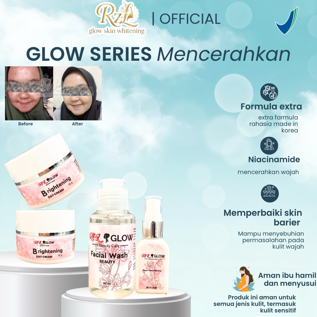 Jual Rzl glow - Rzl glow skincare - skincare basic - cream glowing ...