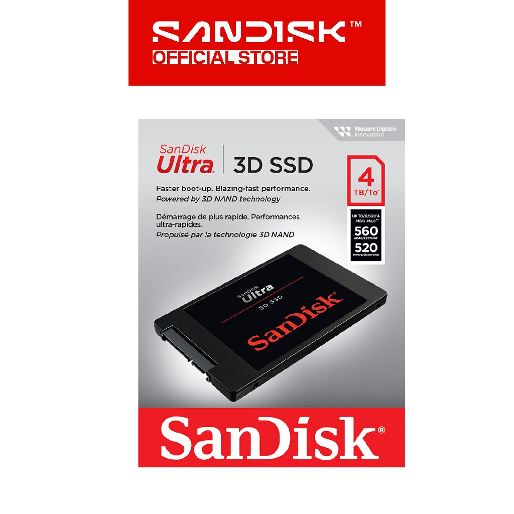 SANDISK SSD 3D Ultra 4TB ( Up to 560MB/s ) (5)