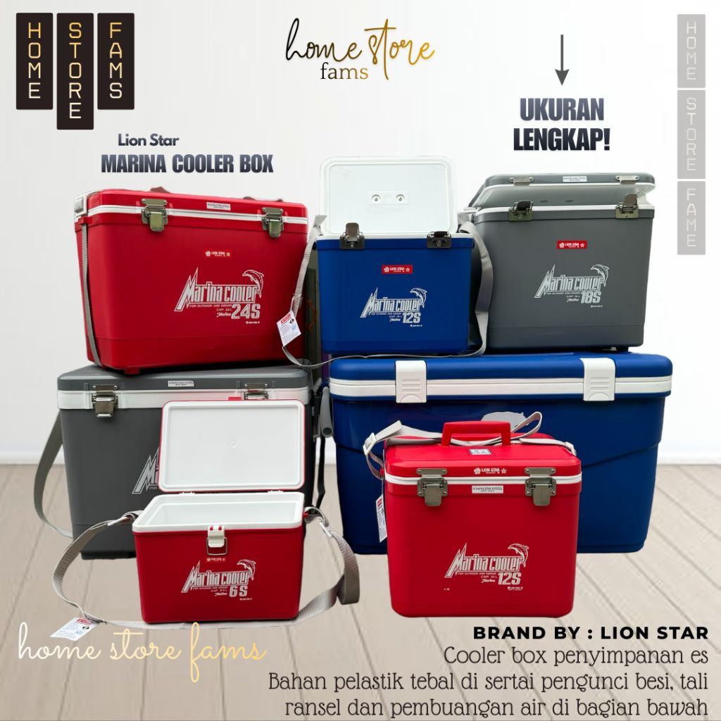 Jual Lion Star - Cooler Box Marina 6s,12s,18s,24s,55s,72s - Container ...