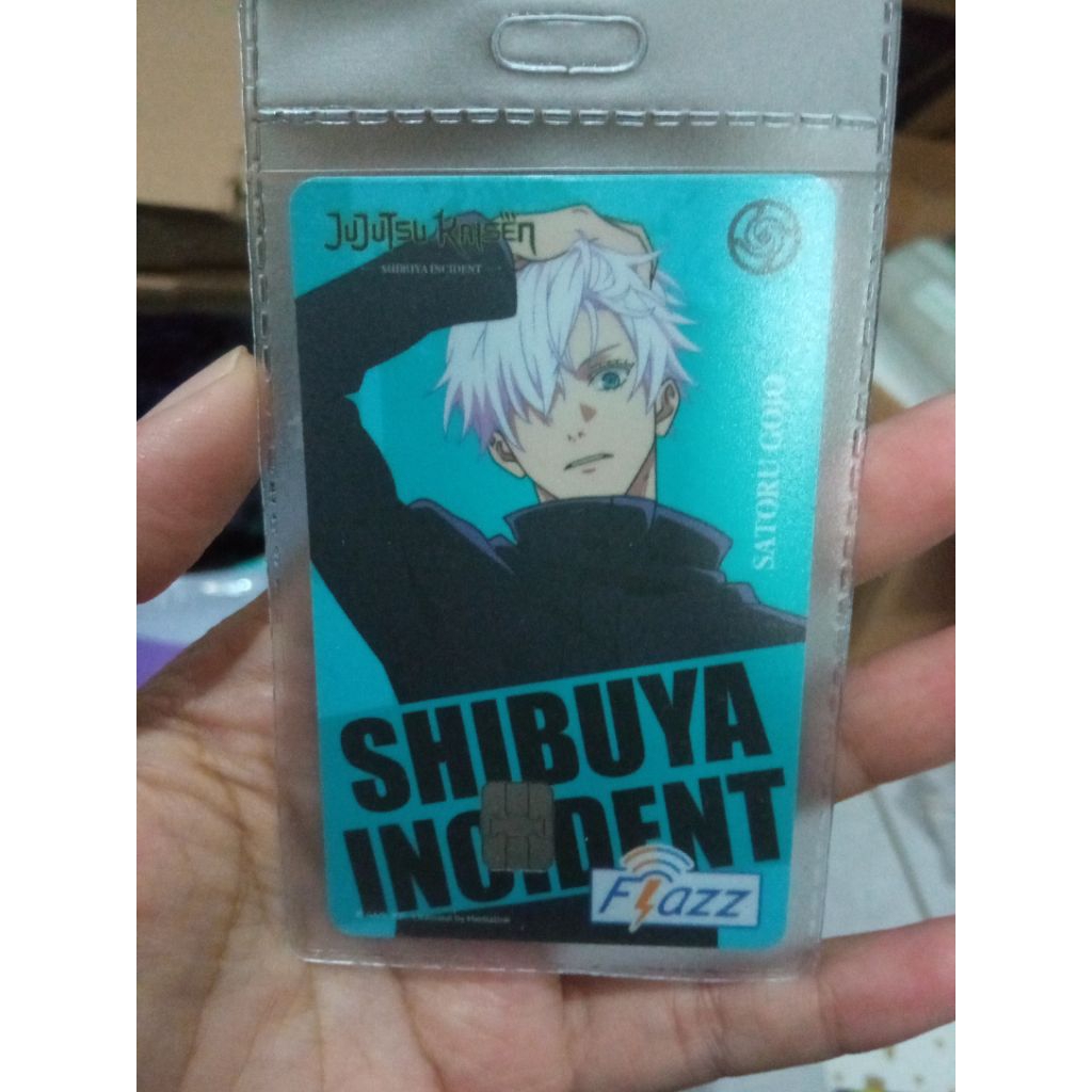 Jual flazz jujutsu kaisen satoru gojo gen2 original bank support nfc ...