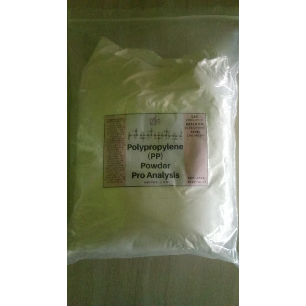 Jual Polypropylene (PP) Powder Pro Analysis 200 Mesh 1 Kg/Pack | Shopee ...