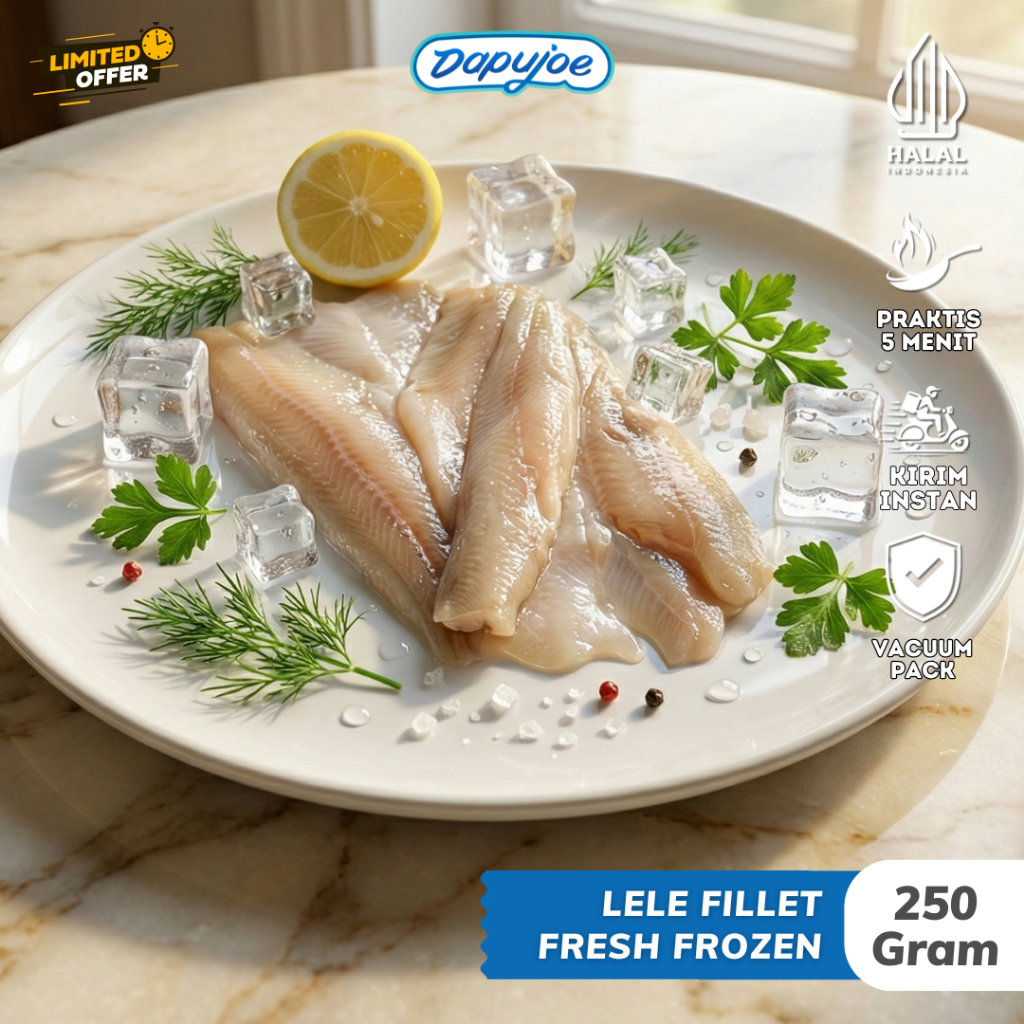 Jual DAPUJOE IKAN LELE FILLET FRESH 250 GRAM FROZEN HALAL | Shopee ...