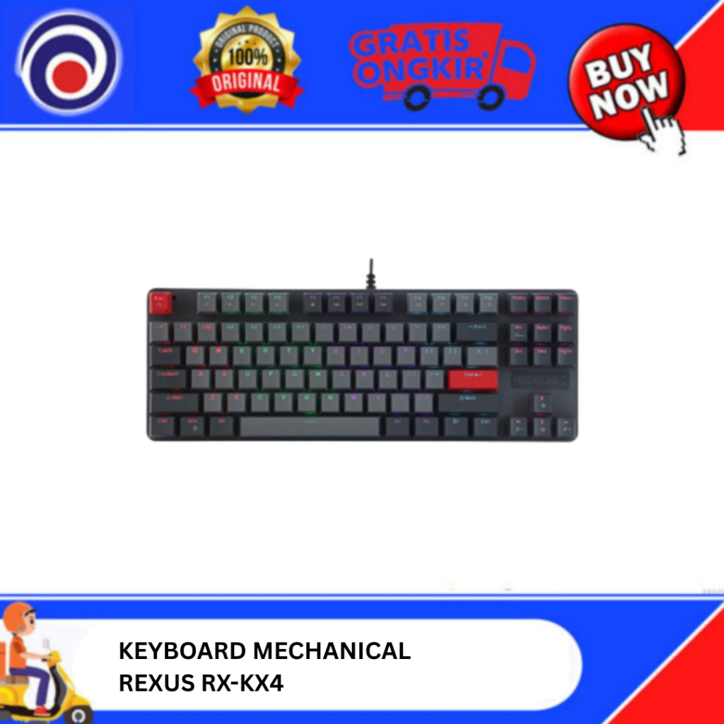 Jual KEYBOARD MECHANICAL REXUS RX-KX4 | Shopee Indonesia