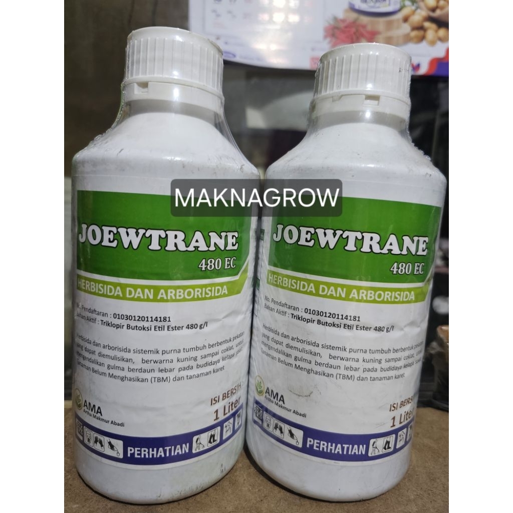 Jual Herbisida & Aborisida JOEW TRANE 480 EC Racun kayu 1 liter ...