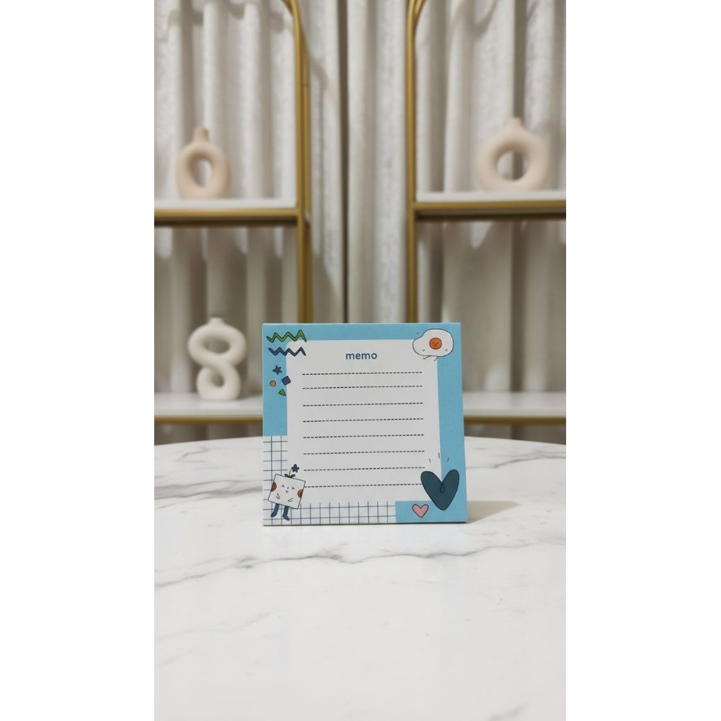 Jual Memo Pad Karakter Lucu – Notes Kertas Catatan Meja | Stationery ...