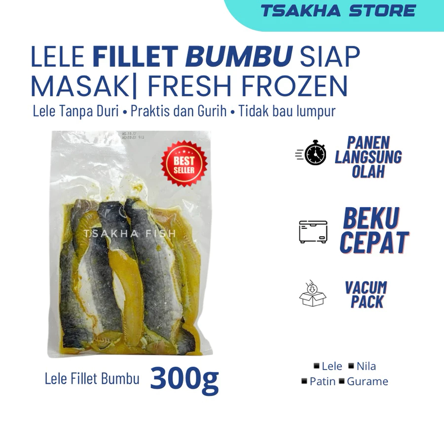 Lele/Nila Fillet Bumbu Kuning