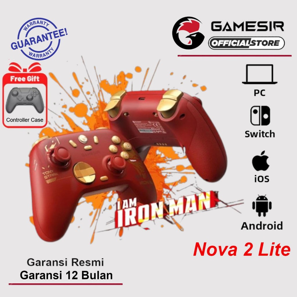Jual GameSir Nova 2 Lite Wireless Gamepad Controller Hall Effect ...