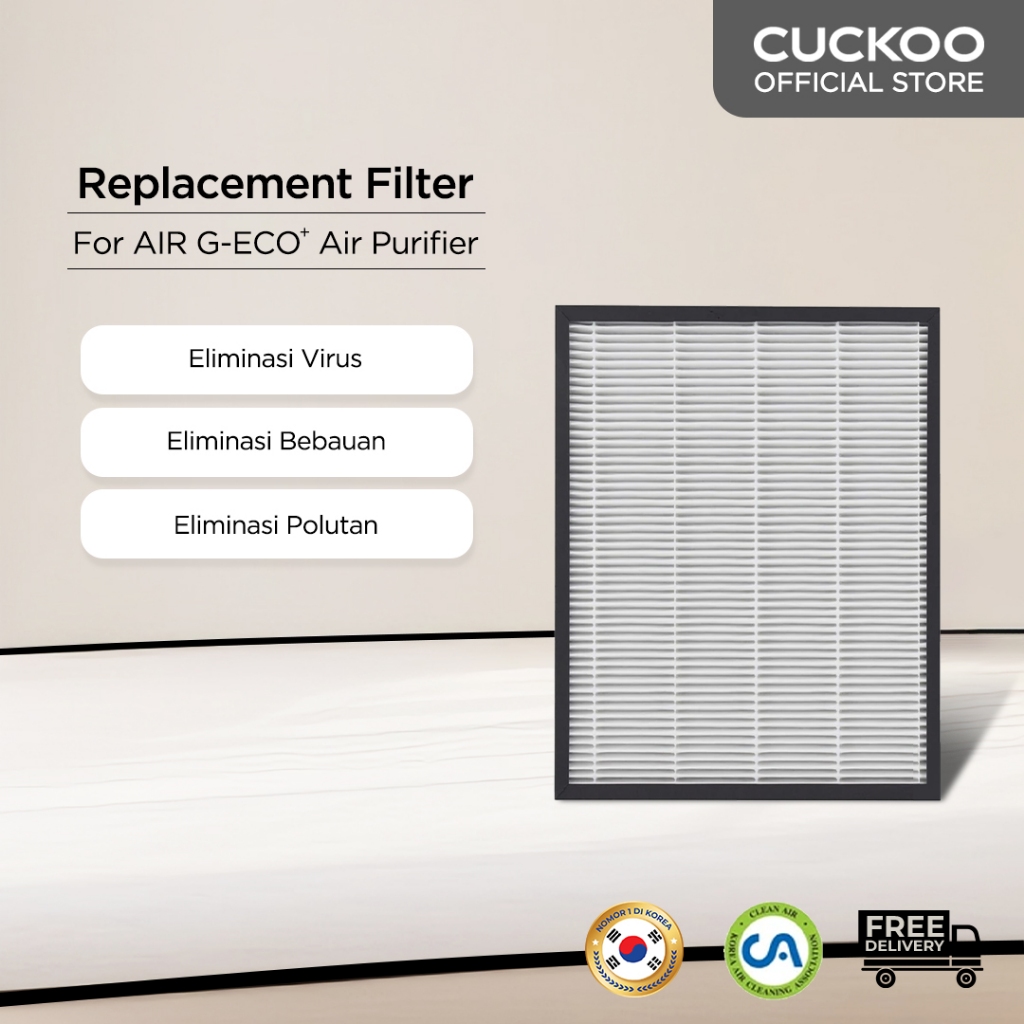 Jual CUCKOO Replacement Filter for Air Purifier AIR G-ECO | Shopee ...