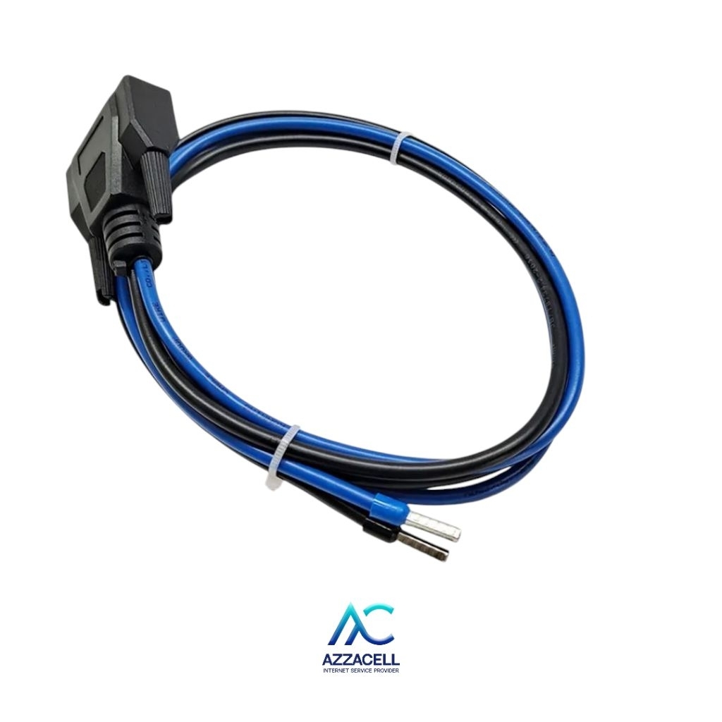 Jual kabel power supply DC 48v 1 meter rectifier psu olt zte c300 c320 ...