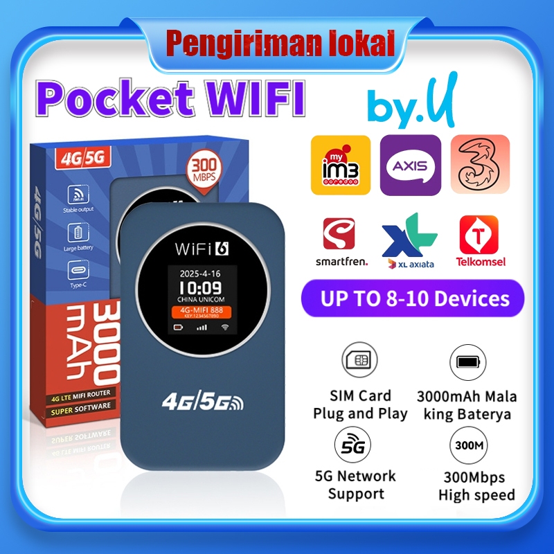 Jual Router WiFi Saku M32 5G 300Mbps, Tidak Terkunci Semua Operator ...