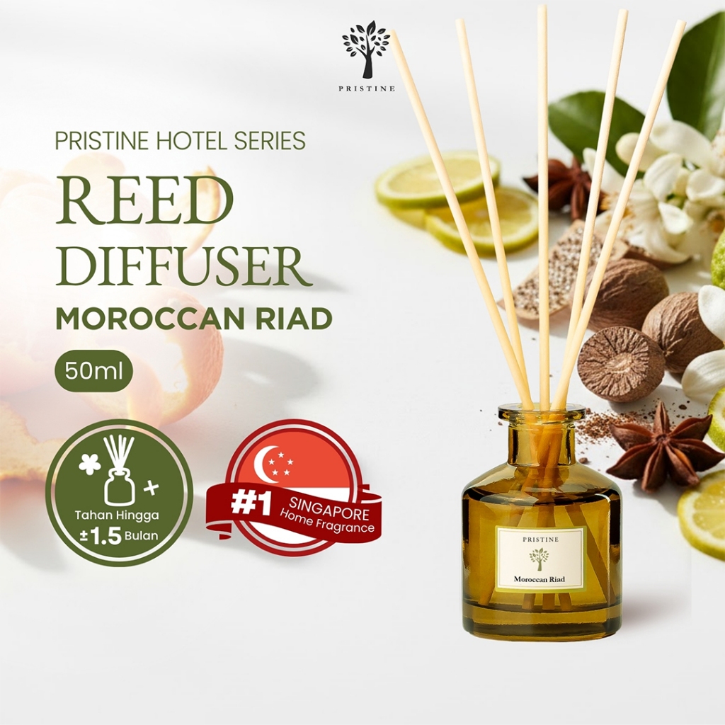 Jual Pristine Moroccan Riad Reed Diffuser 50ml - Hotel Series ...
