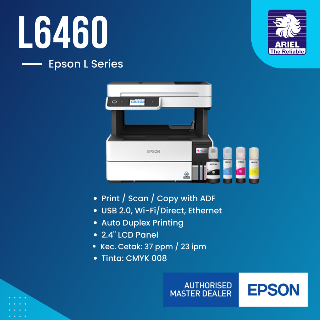 Jual Epson Ecotank L6460 Terlengkap & Harga Terbaru Juli 2026 | Shopee ...