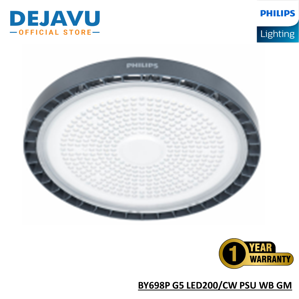 Jual Lampu Highbay Philips BY698P G5 LED200/CW PSU WB GM | Shopee Indonesia