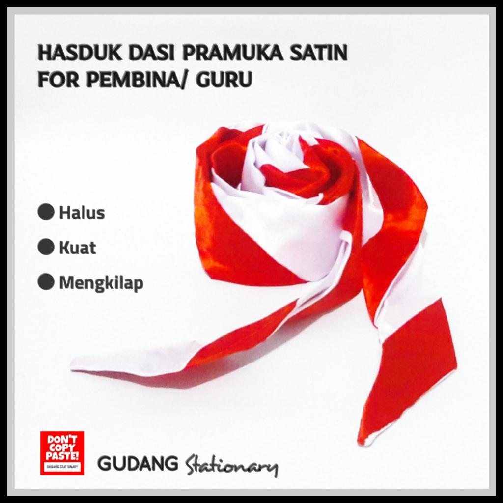 Jual Dasi Hasduk Kacu Pramuka Satin Pembina Guru | Atribut Perlengkapan ...