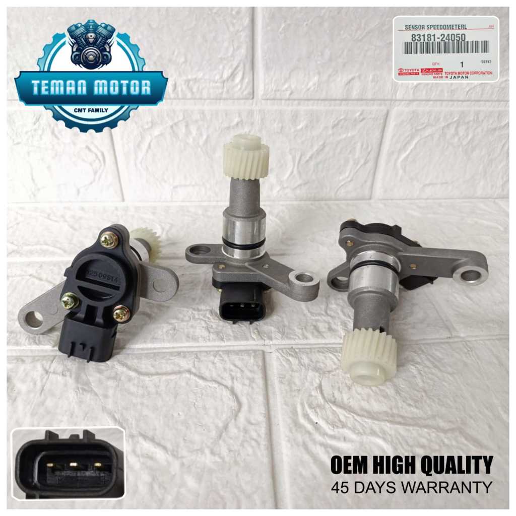 Jual Sensor speedometer speed Kilometer Matic Innova Fortuner Hilux Oem ...