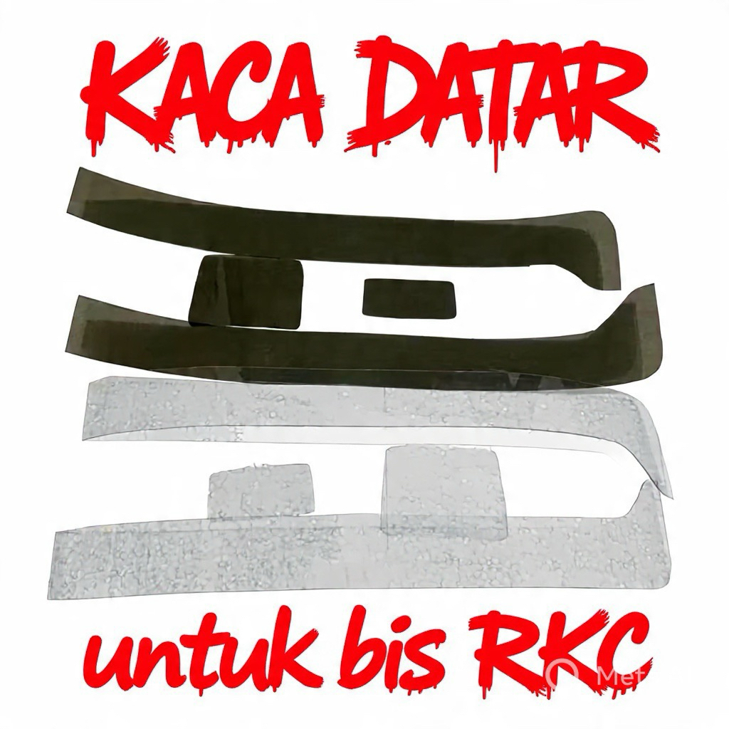 Jual Aksesoris kaca samping depan belakang bis plastik RKC biasa dan ...
