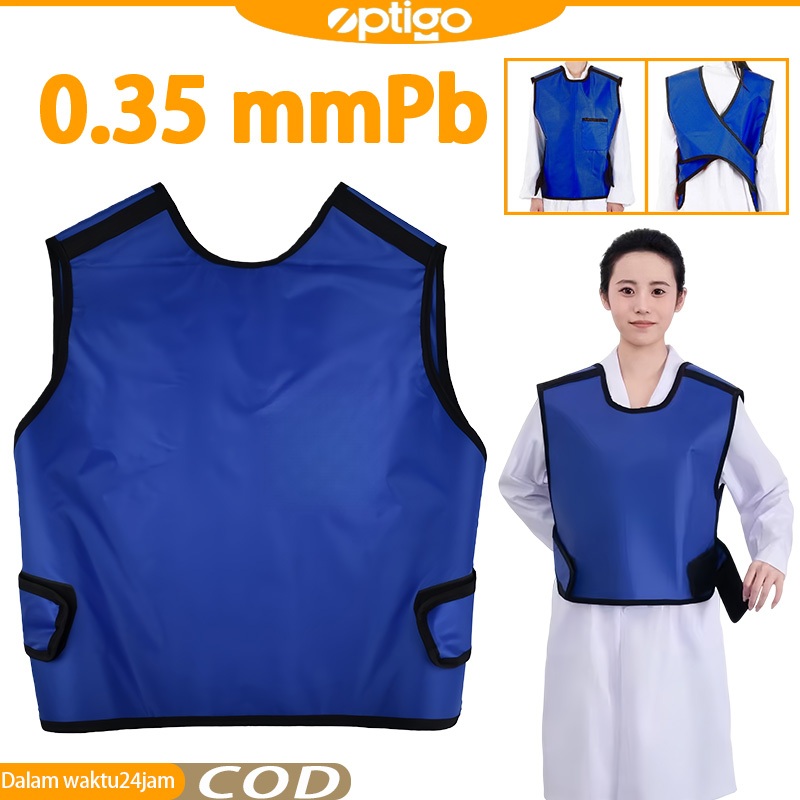 Jual 0.35mmpb Lead Gown Apron Long / Baju Pelindung Radiasi / Celemek X ...