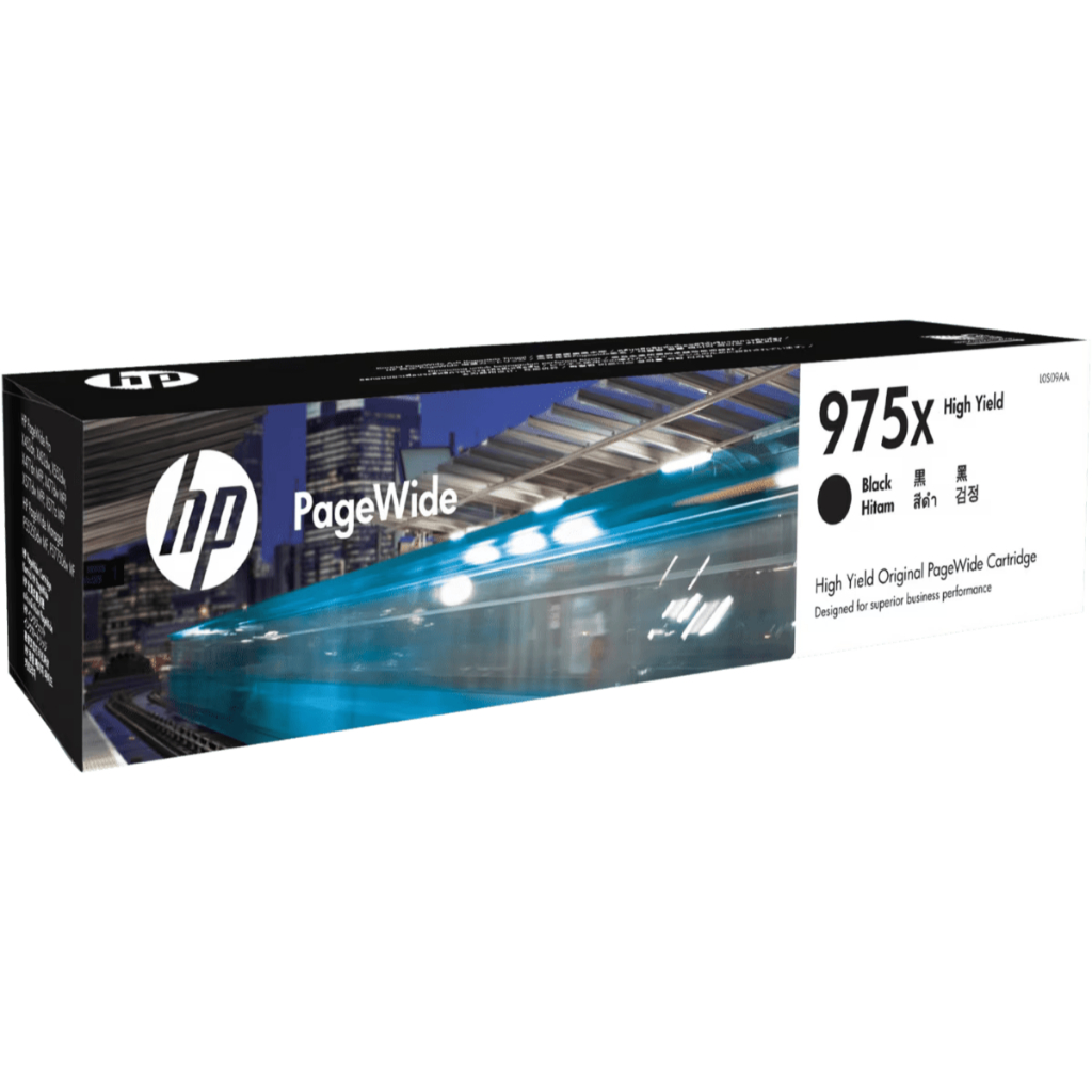 HP Tinta Printer 975X Black Cyan Magenta Yellow Original [L0S09AA L0S00AA L0S03AA L0S06AA] (2)
