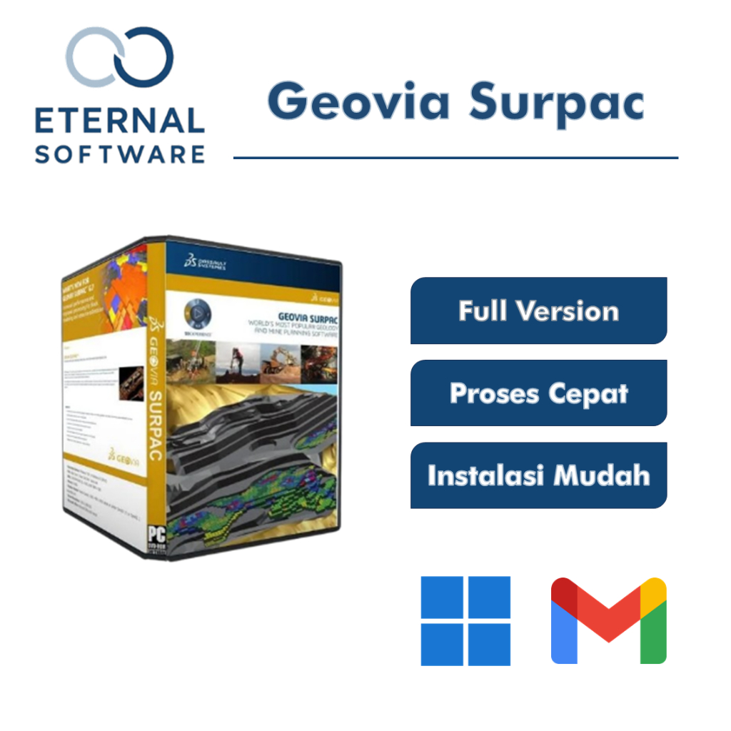 Jual Geovia Surpac Full Version Software Pertambangan Full Lisensi ...